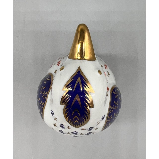 1980s 1980s Japanese Tapestry Collection Porcelain Penguin Figurine – Imari Style / Grandmillennial For Sale - Image 5 of 11