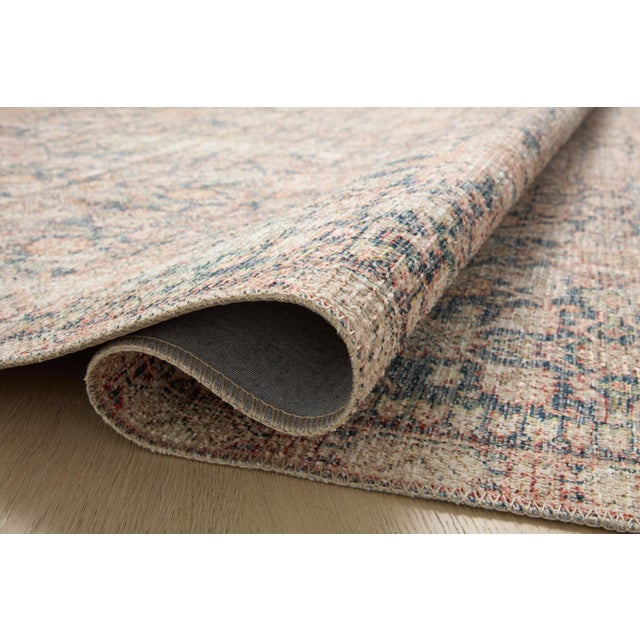 Loloi Rugs Angela Rose x Loloi Aubrey Rug Navy / Multi 2'-6" x 12'-0" Runner Rug For Sale - Image 4 of 8