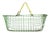 Vintage Czechoslovakian Wire Shopping Basket, 1960s For Sale