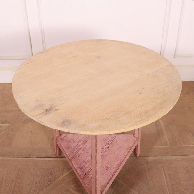 Painted Cricket Table, 19th Century For Sale - Image 4 of 6