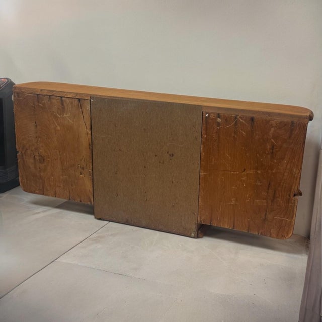 Antique Continental Primitive Pine Apothecary or Spice Wall Cabinet Shelf For Sale In Atlanta - Image 6 of 6