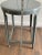 Gray Vintage Industrial Gray Metal Bar Stool For Sale - Image 8 of 10