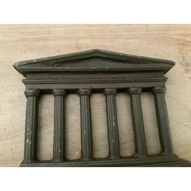 1980s Greek Parthenon Temple Columns Bookends in Cast Brass - A Pair For Sale - Image 5 of 13