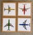 Artist - Jeffrey Milstein Title - 4 Aircraft Photographs Edition - 'Aircraft - The Jet as Art' Year - 2007 Medium - Offset...