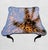Minton-Spidell Vintage Minton Spidell Newly Hand-Painted Faux Tortoiseshell Scalloped Game Table For Sale - Image 4 of 13