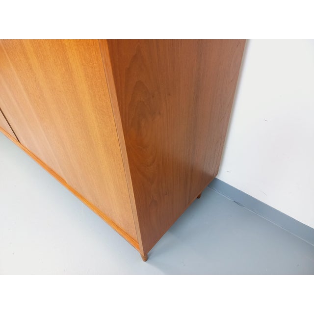 Mid-Century Scandinavian-Style Teak Wardrobe, 1960s For Sale - Image 3 of 16