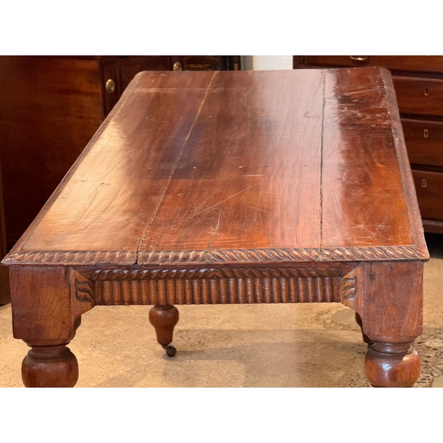 Brown 19th Century English Mahogany Table For Sale - Image 8 of 11