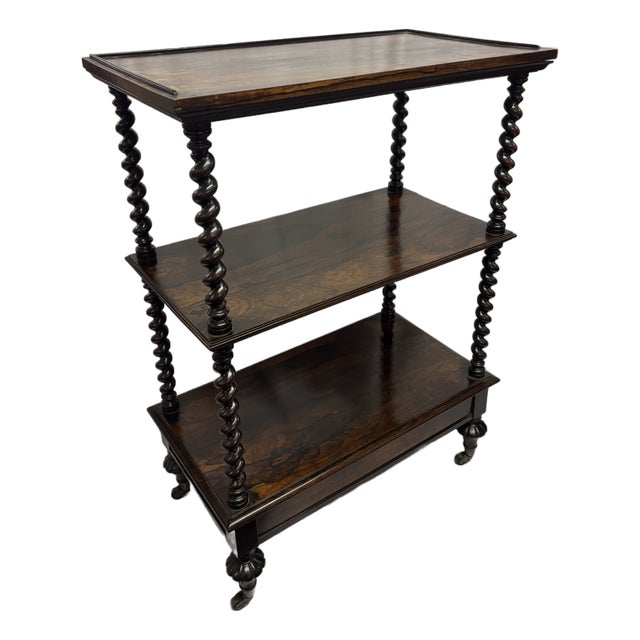 English Regency Rosewood Etagere, Circa 1820-30 For Sale
