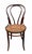 Very early and finely preserved example of Jacob and Josef Kohn's No. 30 Bentwood side chair with original caned seat....