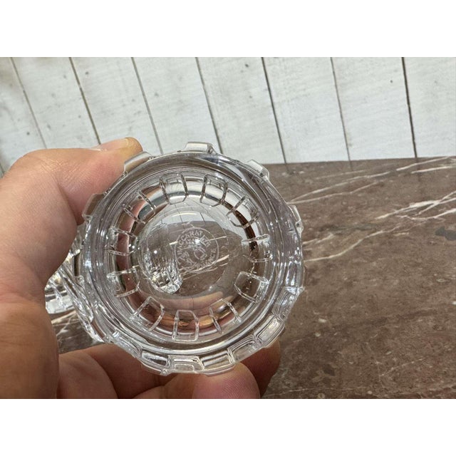 Baccarat Crystal Whisky Tumblers, Rotary Pattern, Set of 6 For Sale - Image 3 of 10