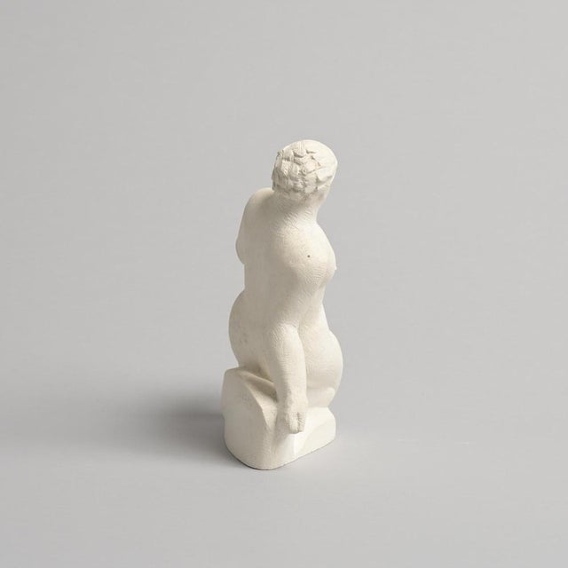 White Abstract Plaster Sculpture by Jan Keustermans, 1990s For Sale - Image 8 of 18