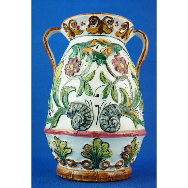 Ceramic 20th Century Ceramic Vase by the Civita Castellana Factory, Italy, 1920s For Sale - Image 7 of 18