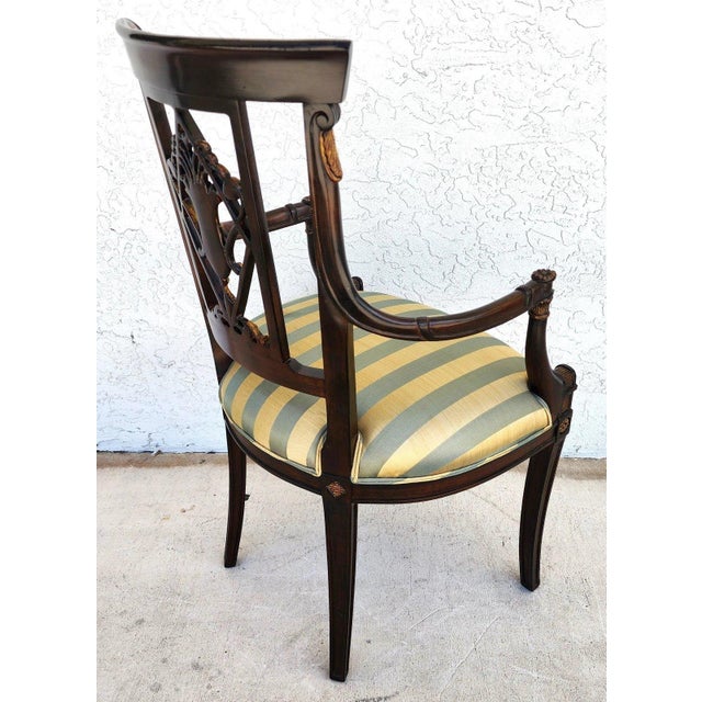 French Regency Armchair Desk For Sale In Miami - Image 6 of 12