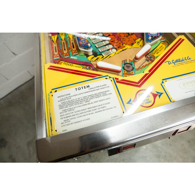 Blue Totem Pinball Machine from Gottlieb, 1979 For Sale - Image 8 of 18