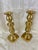 Pair of Vintage Solid Brass Candlesticks – Georgian Colonial Style With Octagonal Bases For Sale In Portland, OR - Image 6 of 10