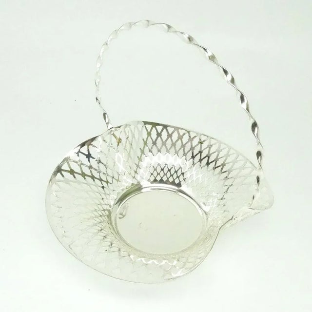 Art Nouveau Basket, Germany, 1930s For Sale - Image 6 of 6