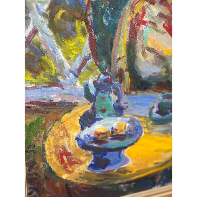 Bertil Eriksen, Café Scene, 1960s, Oil on Canvas, Framed For Sale - Image 11 of 18