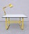 Italian Neolt Yellow Drafting Table With Matching Architect Table Lamp – Mid-Century Modern Studio Pair For Sale In Salt Lake City - Image 6 of 9