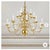 Vintage Large Brass Chandelier 21 Arm For Sale - Image 4 of 5