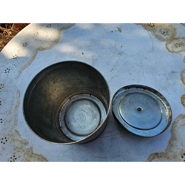 Art Deco Brass Coffee Canister, 1920s For Sale - Image 6 of 7