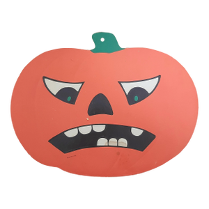 Mad Pumpkin Jack O Lantern Die Cut Halloween