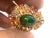 Bochic "Orient" Vintage Diamond, Sapphires & Black Opal Ring Set In 18K Gold & Silver For Sale - Image 16 of 18