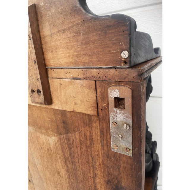 19th Century Neo-Renaissance Monumental Shelf for Hanging in Walnut For Sale - Image 17 of 18