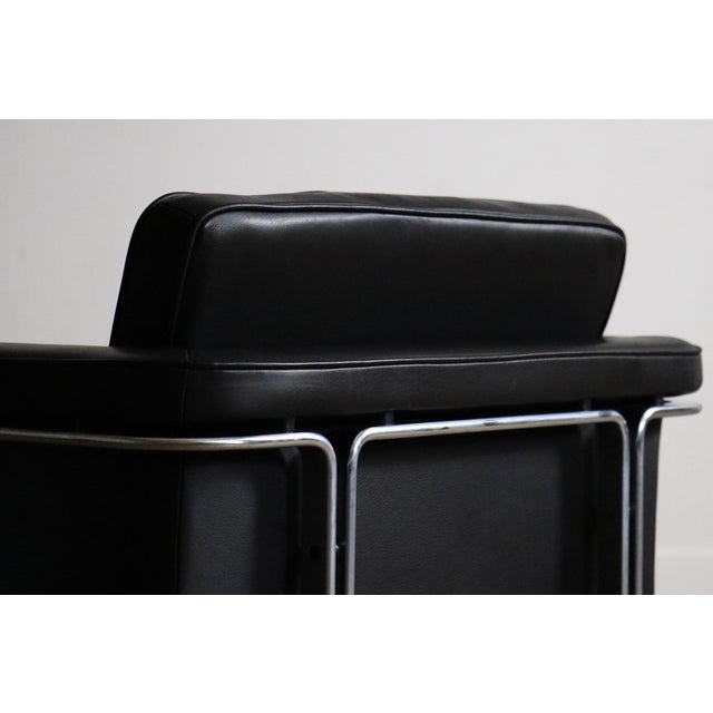 Vintage Model 6912 Lounge Chair in Black Leather by Horst Brüning for Kill International, Germany, 1967 For Sale - Image 6 of 13