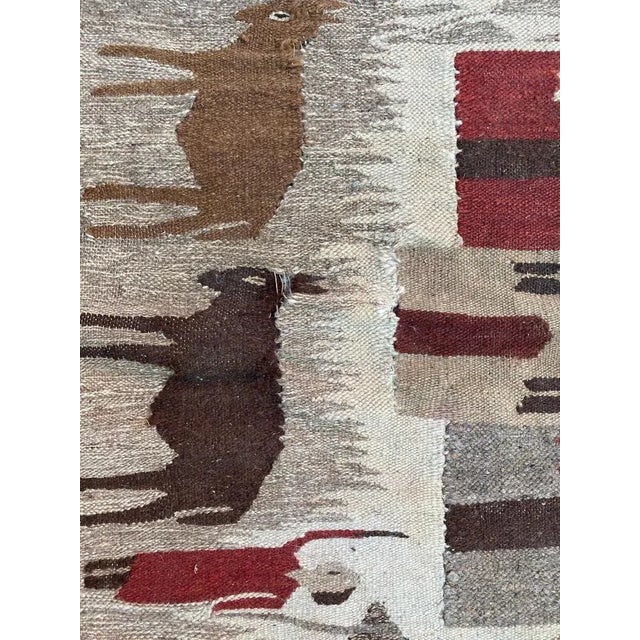 Vintage Egyptian Ramses Tapestry For Sale - Image 8 of 14