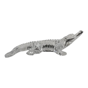 Vintage Waterford Crystal Alligator Figurine / Paperweight