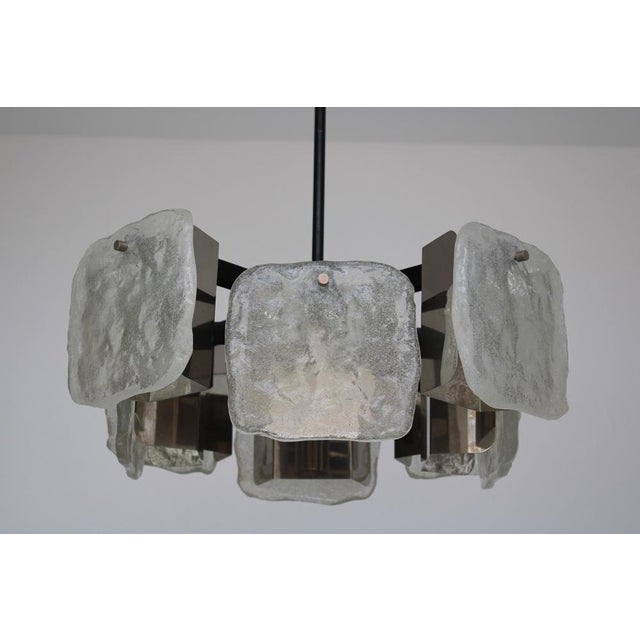 Mid-Century Modern Model Karlstein 17-Flame Pendant Lamp by J. T. Kalmar for Kalmar, 1960s For Sale - Image 3 of 18