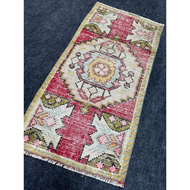 Early 21st Century Turkish Yastik Rug 1'7" x 3' For Sale - Image 5 of 5