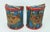 Add a little patriotic pizazz to your library with these vintage chalkware bookends in the shape of continental drums...