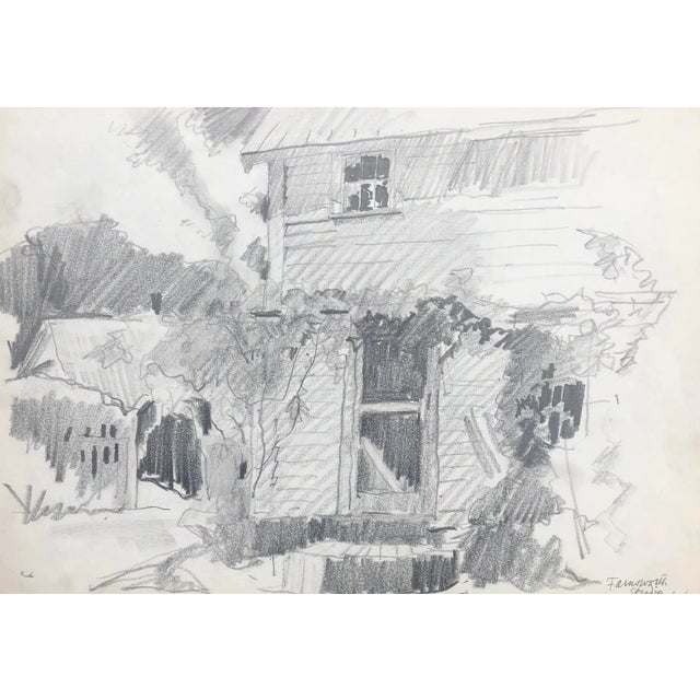 Traditional 1962 Norman Kent Farnsworth Studio Maine For Sale - Image 3 of 3