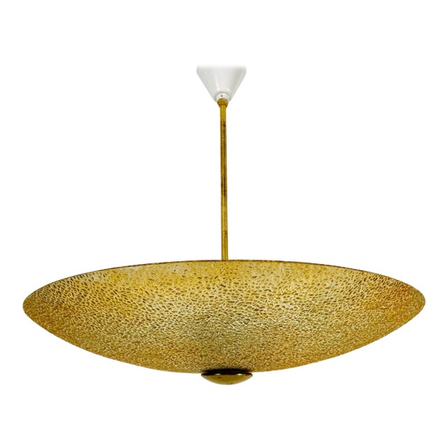 1960s Mid-Century Acrylic Glass Pendant Lamp Attributed to Boris Lacroix For Sale
