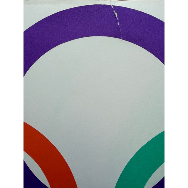 Allen Jones, Munich 1972 Olympic Games, Vintage Poster For Sale - Image 4 of 12
