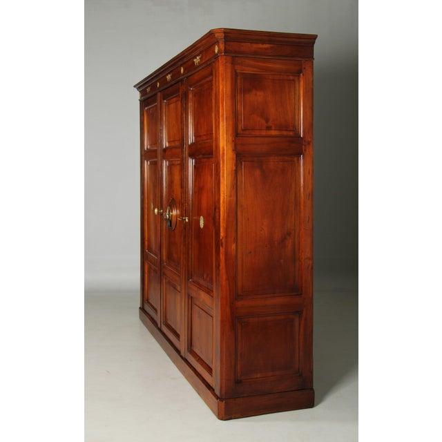 Safe Cabinet in Walnut, Iron and Steel, Milano, 1876 For Sale - Image 18 of 18