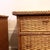 Wicker and Bamboo Bedside Cabinets, Set of 2 For Sale - Image 9 of 12