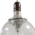 Italian Chromed Wood Glass Ceiling Lamp, Italy, 1970s For Sale - Image 3 of 6