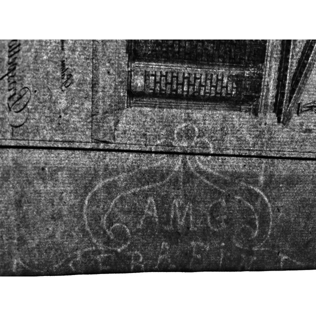 1796 Giovanni Battista Cipriani Set of Temple of Mars the Avenger Architectural Etchings - Set of 3 For Sale - Image 9 of 11