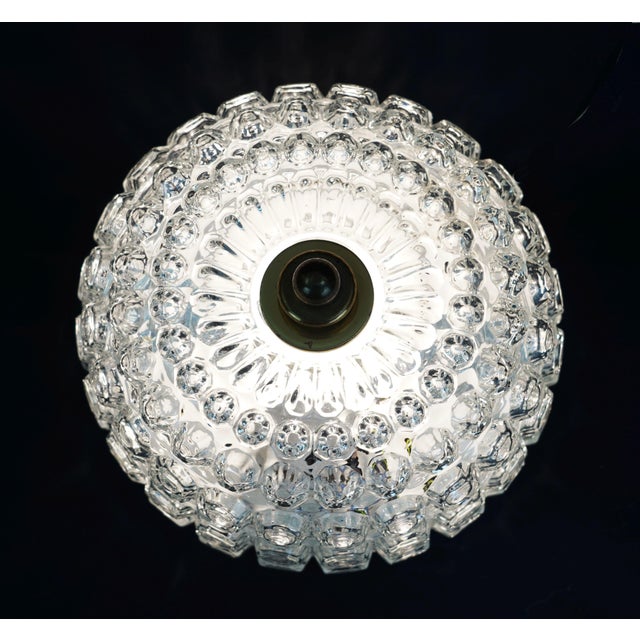 Vintage Bubble Glass Model A 637 Flush Mount from Glashütte Limburg, 1970s For Sale - Image 6 of 12