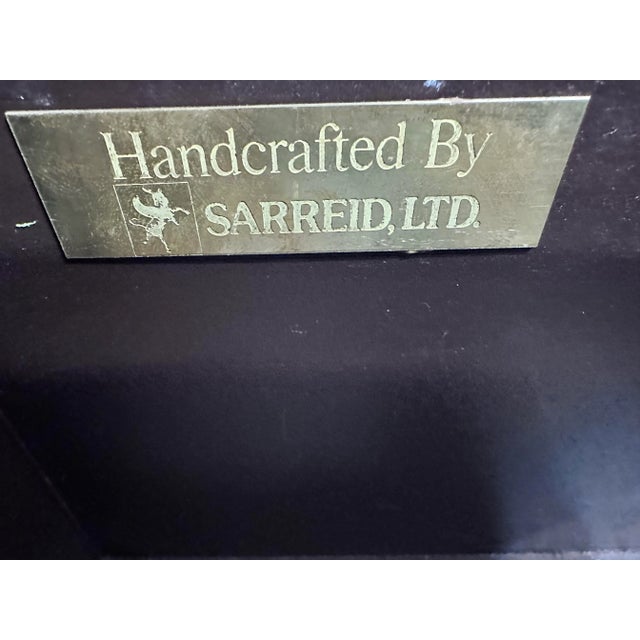 Sarreid Ltd. Campaign Style Brass Clad Coffee Table From Spain. For Sale - Image 10 of 10