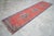 1970s Traditional Ottoman Design Distressed Oushak Runner Rug Faded Colors Low Pile - 3'3″ X 12' For Sale - Image 5 of 15