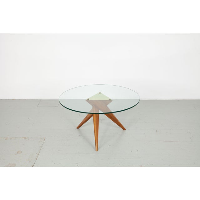 Vintage Side Table in Wood, 1940s For Sale - Image 9 of 18