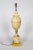 American 1930s Amber Marble Covered Urn Shape Lamp For Sale - Image 3 of 10