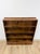 Mid 20th Century Vintage MCM Solid Walnut Four Shelf Bookcase Shallow Display MidCentury Shelving For Sale - Image 5 of 17