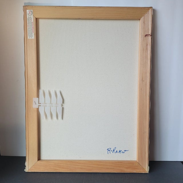 Portraiture 1990s Nude Woman Sitting on Bench Impressionist Portrait Oil Painting by Rosemary Rabut For Sale - Image 3 of 4