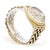 Contemporary Vintage Rolex Datejust 1601 14k Yellow Gold Pie Pan Dial Jubilee Bracelet Watch For Sale - Image 3 of 15