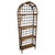 Italian Riviera Bamboo Rattan Bookcase, 1960s For Sale - Image 10 of 10