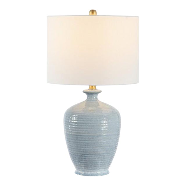 Safavieh Hanron Table Lamp - Blue For Sale